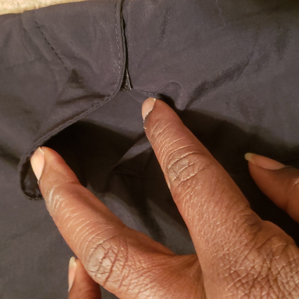 NWT Columbia Women's Black Straight Leg Regular Fit Roll-Up Pants - Picture 10 of 16